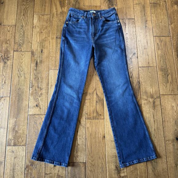 Wrangler Denim - Wrangler Jeans Womens 26x32 Blue Westward 626 High Rise Bootcut Western Denim